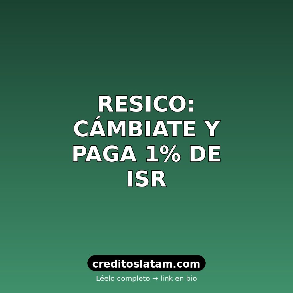 Cómo agregar el Régimen Simplificado de Confianza en el SAT